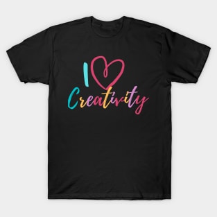 I Love Creativity T-Shirt